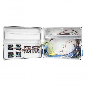 Preview: Stromverteiler (2x CEE 5P 16A + 6x 230V/16A)